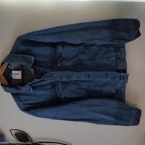 Collusion Blue Denim Jacket US Women's 10 Oversized